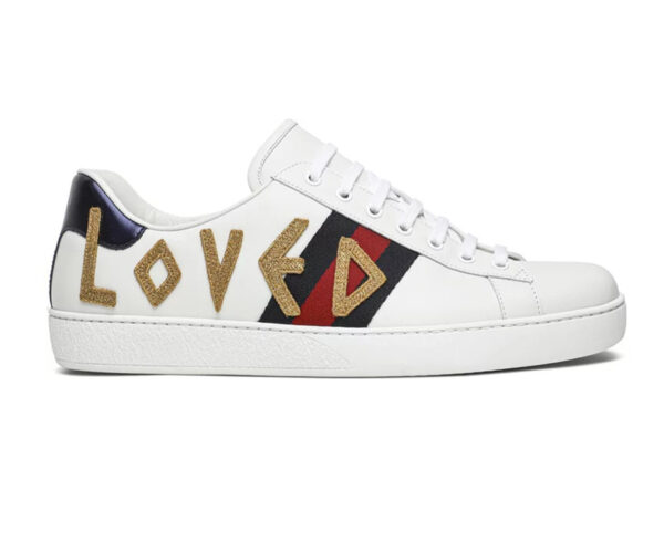 Giày Gucci Ace Blind for Love Like Auth
