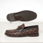 Giày Louis Vuitton Major Loafer caro nâu