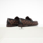 Giày Louis Vuitton Major Loafer caro nâu