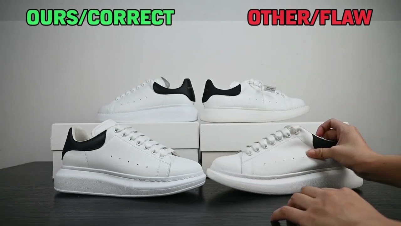 Việc phân biệt giày Alexander McQueen real và fake rất quan trọng