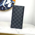 Ví gập LV Brazza Wallet họa tiết logo 7 màu Like Auth