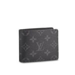 Ví ngắn Louis Vuitton hoa Monogram họa tiết hoa đen Like Auth