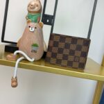 Ví ngắn Louis Vuitton caro màu nâu Like Auth