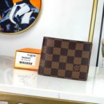 Ví ngắn Louis Vuitton caro màu nâu Like Auth