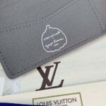 Ví ngắn Louis Vuitton LV x YK Slender in bí ngô Like Auth 1:1