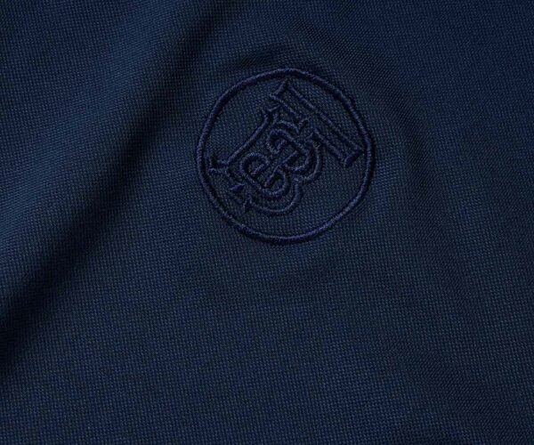 Áo Polo nam Burberry TB siêu cấp màu xanh đen