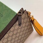 Clutch nam Gucci Neo Vintage GG Supreme màu xám Like Auth