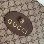 Clutch nam Gucci Neo Vintage GG Supreme màu xám Like Auth