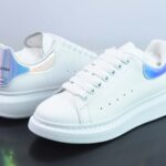 Giày Alexander McQueen trắng gót Multicolor Like Auth