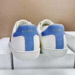 Giày Gucci Ace Blue Interlocking G gót xanh Like Auth