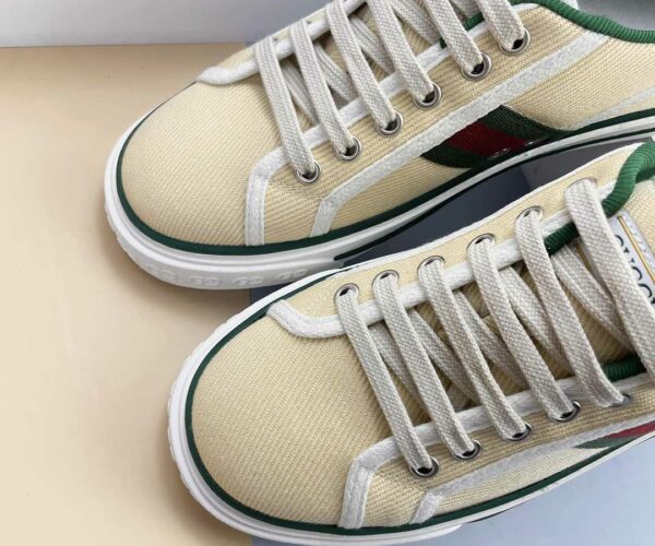Giày Gucci Tennis 1977 Butter Cotton Like Auth