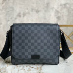 Túi đeo LV Damier Ebene Brooklyn PM caro Like Auth