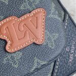 Túi đeo LV Trio Messenger Monogram màu xanh tag nâu Like Auth