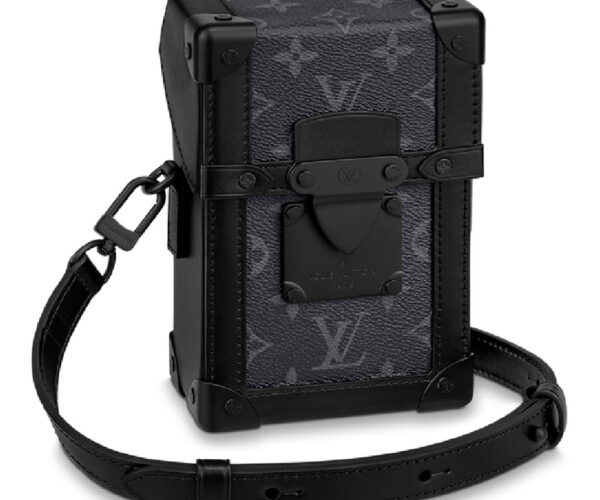 Túi đeo LV Vertical Trunk Wearable Wallet hoa Monogram Like Auth