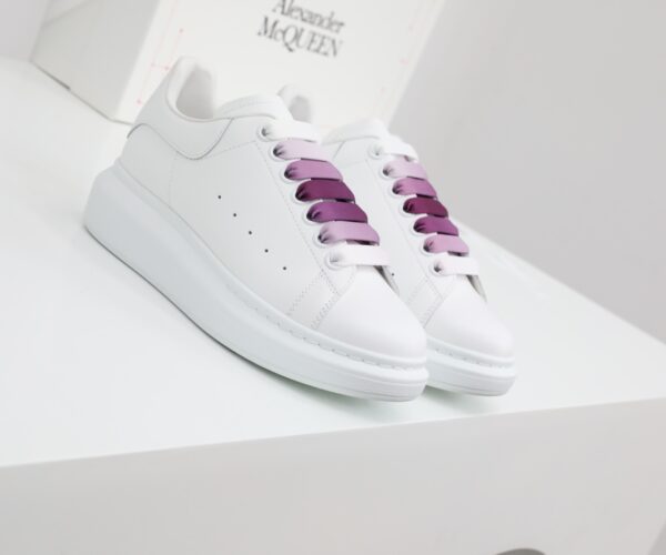 Giày Alexander Mcqueen "White Violet" Like Auth