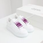 Giày Alexander Mcqueen "White Violet" Like Auth