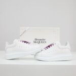 Giày Alexander Mcqueen "White Violet" Like Auth