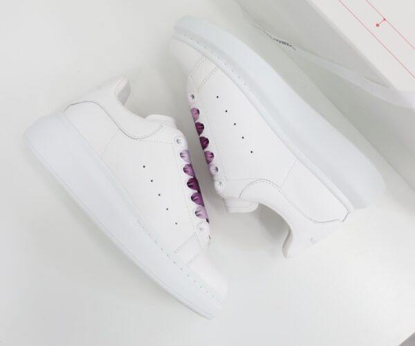 Giày Alexander Mcqueen "White Violet" Like Auth
