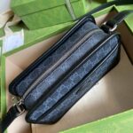 Túi đeo chéo Gucci Black Retro Interlocking G màu đen Like Auth