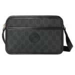 Túi đeo chéo Gucci Black Retro Interlocking G màu đen Like Auth