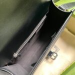 Túi đeo chéo Gucci GG Canvas Messenger Bag màu xám Like Auth