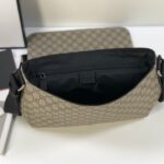 Túi đeo chéo Gucci siêu cấp GG Supreme Messenger tag xanh đỏ