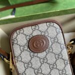 Túi đeo Gucci Mini Bag with Interlocking G màu Bee Like Auth