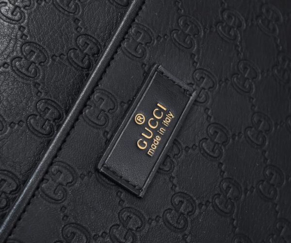 Túi đeo chéo Gucci siêu cấp hoạ tiết ngân phụ mà đen