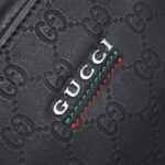 Túi đeo chéo nam Gucci siêu cấp logo chữ trắng họa tiết thêu xanh đỏ