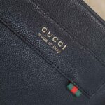 Túi đeo chéo nam Gucci siêu cấp da nhăn màu đen