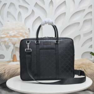 Túi xách nam Gucci siêu cấp họa tiết ngăn nhỏ phụ màu đen