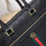 Túi xách nam Gucci siêu cấp logo vàng họa tiết tag xanh đỏ