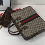 Túi xách nam Gucci Ophidia Supreme GG màu Bee Like Auth