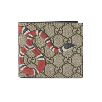 Ví ngắn Gucci hình con rắn màu Beige Like Auth