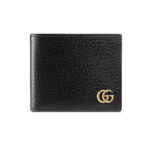 Ví ngắn Gucci hoạ tiết Logo CG màu vàng Like Auth