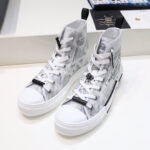 Giày Dior B23 High Top Daniel Arsham Newspaper Like Auth