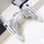 Giày Dior B23 High Top Daniel Arsham Newspaper Like Auth