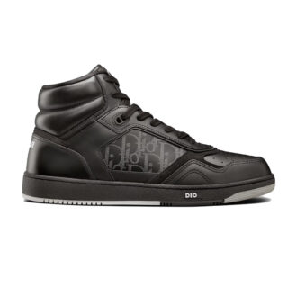 Giày Dior B27 High ‘Black Dior Galaxy’ màu đen Like Auth
