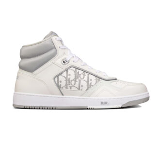 Giày Dior B27 High White and Gray họa tiết White Dior Oblique Galaxy