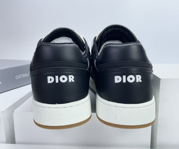 Giày Dior B27 Low Black Beige họa tiết vải Like Auth