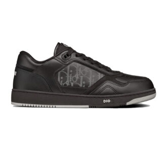 Giày Dior B27 Low Black Dior Oblique Galaxy Leather Grey Like Auth