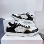 Giày Dior B27 Low Black White Beige Oblique Galaxy Like Auth