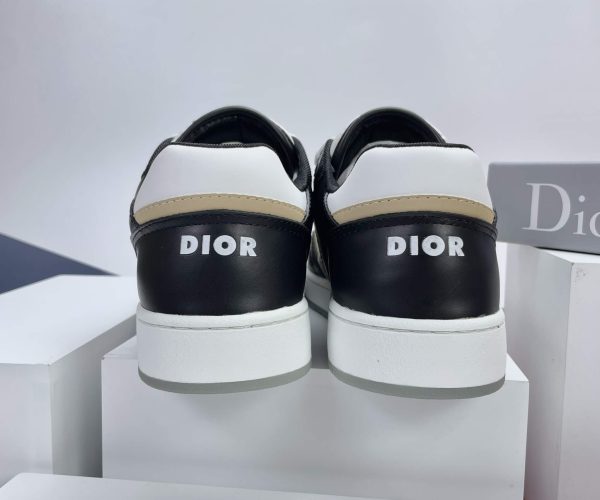 Giày Dior B27 Low Black White Beige Oblique Galaxy Like Auth