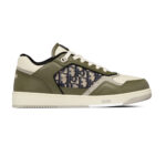 Giày Dior B27 Low Olive Cream Beige Black Like Auth