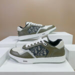 Giày Dior B27 Low Olive Cream Beige Black Like Auth