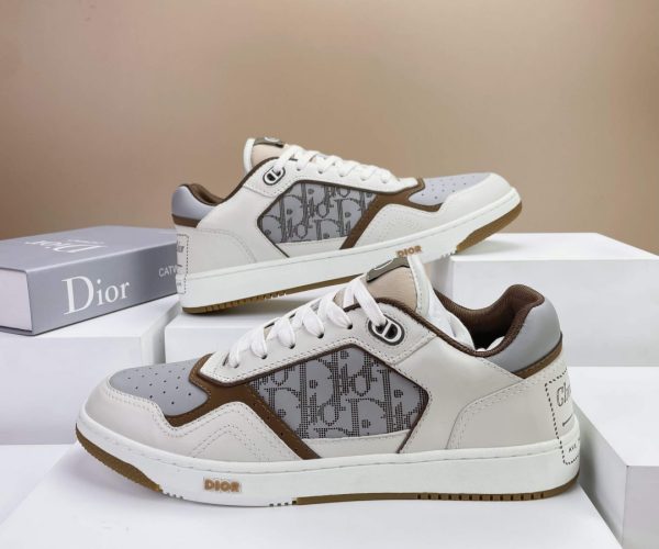 Giày Dior B27 Low Top Sneaker Cream Greige Like Auth