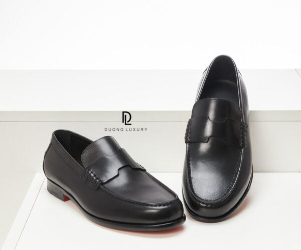 Giày Loafer Hermes màu đen tag ẩn Like Auth