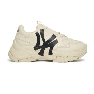 Giày MLB BigBall Chunky A New York Yankees ‘Beige’ Like Auth