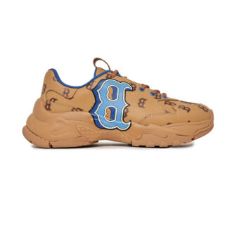 Giày MLB BigBall Chunky Monotive Boston Red Sox Brown Like Auth