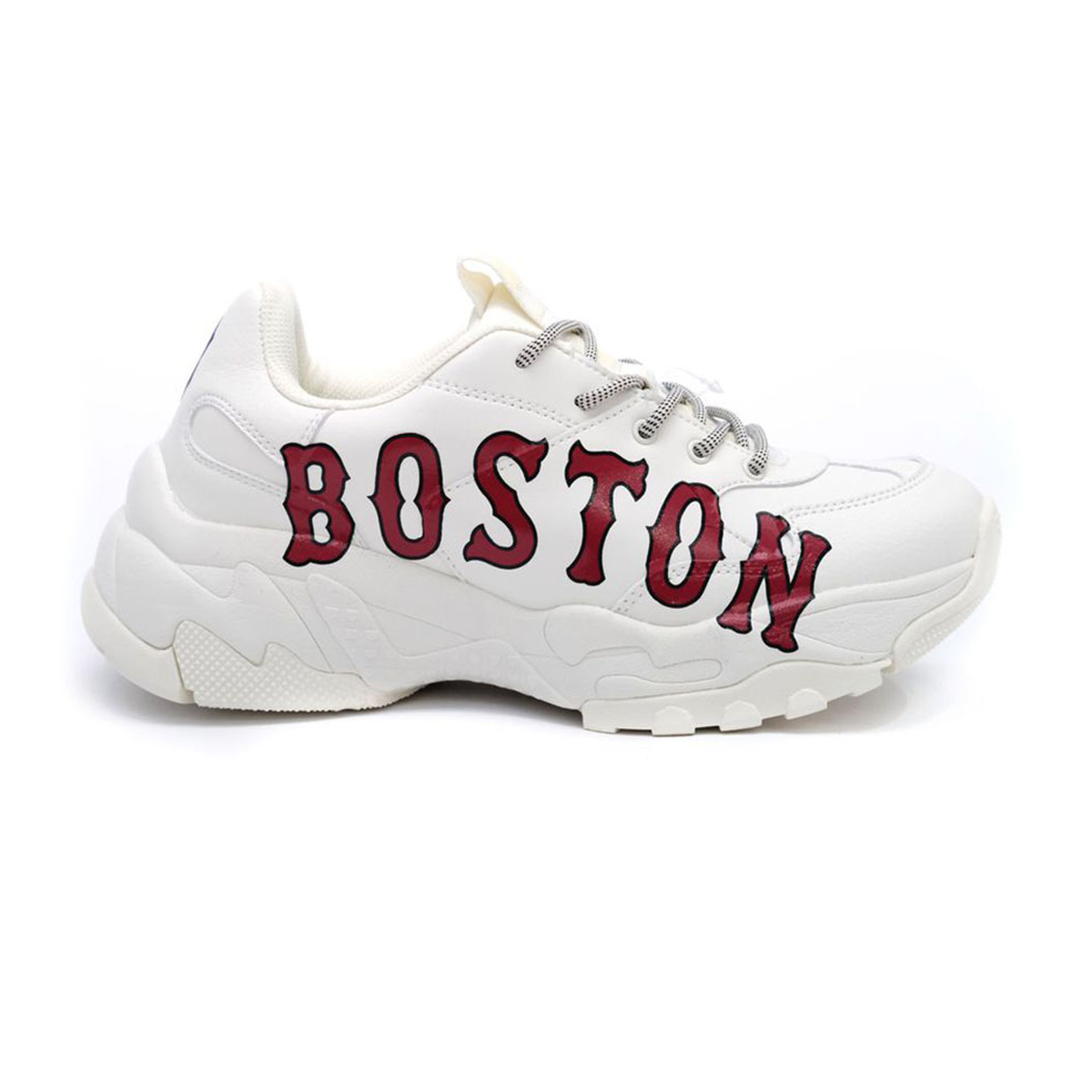 Giày MLB BigBall Chunky P Boston Red Sox Ivory
